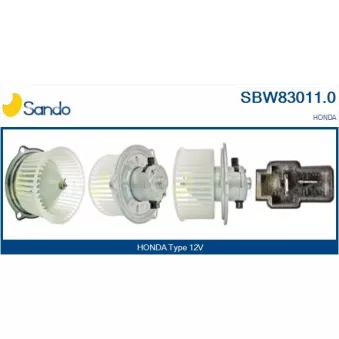Pulseur d'air habitacle SANDO SBW83011.0