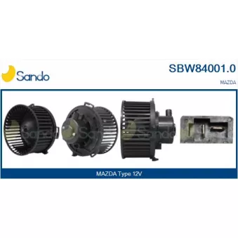 Pulseur d'air habitacle SANDO SBW84001.0