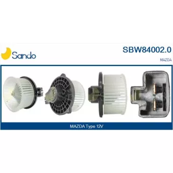 Pulseur d'air habitacle SANDO SBW84002.0