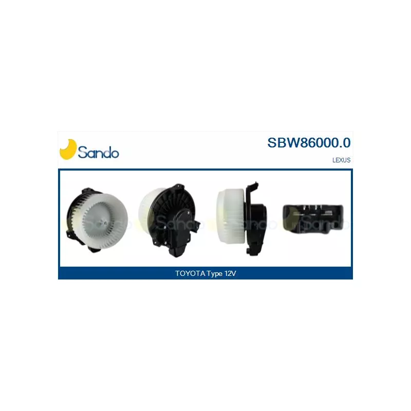 Pulseur d'air habitacle SANDO SBW86000.0