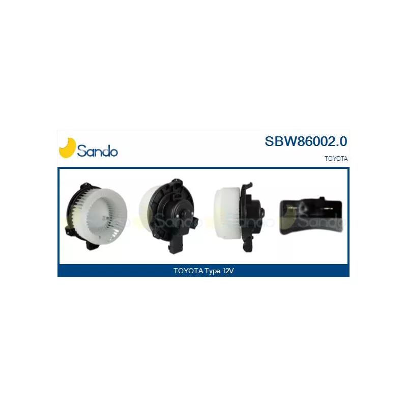 Pulseur d'air habitacle SANDO SBW86002.0