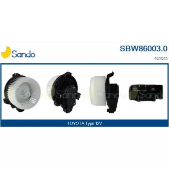 Pulseur d'air habitacle SANDO SBW86003.0