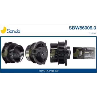 Pulseur d'air habitacle SANDO SBW86006.0