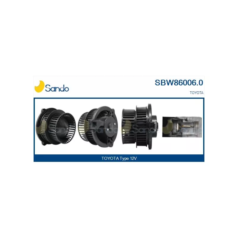 Pulseur d'air habitacle SANDO SBW86006.0