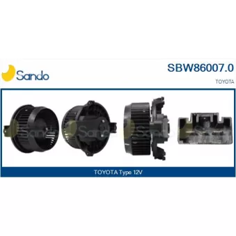 Pulseur d'air habitacle SANDO SBW86007.0