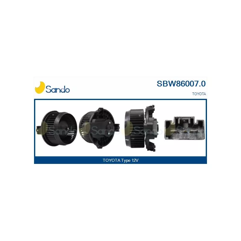 Pulseur d'air habitacle SANDO SBW86007.0