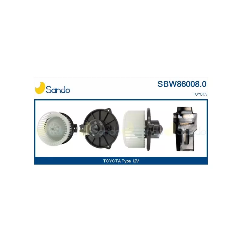 Pulseur d'air habitacle SANDO SBW86008.0