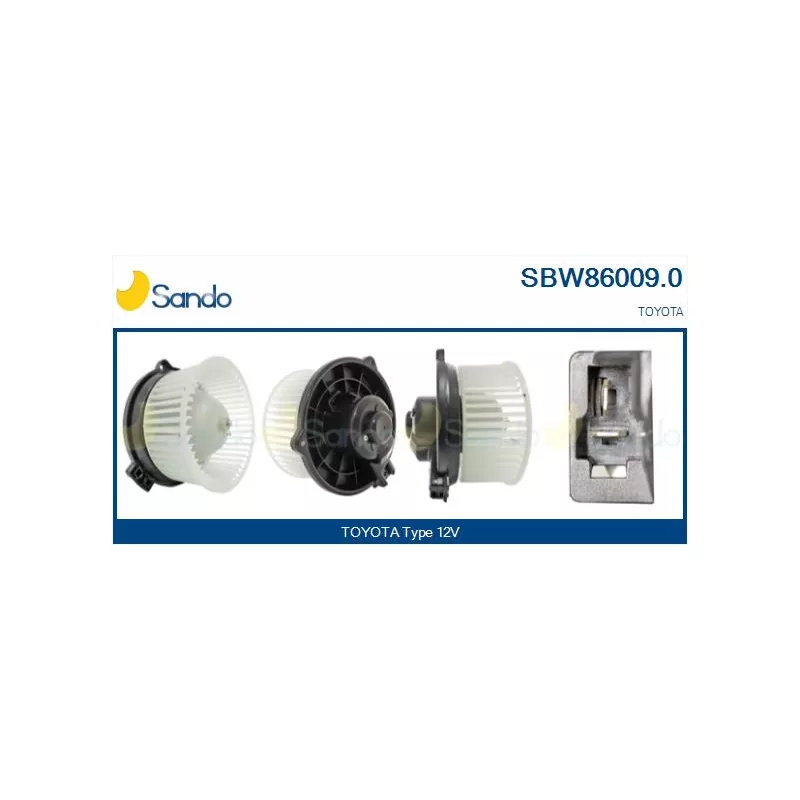 Pulseur d'air habitacle SANDO SBW86009.0