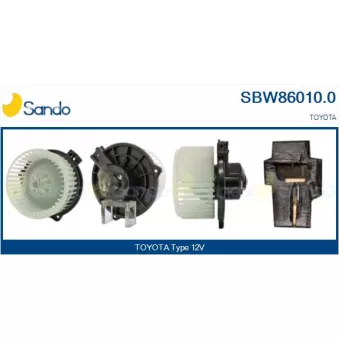 Pulseur d'air habitacle SANDO SBW86010.0
