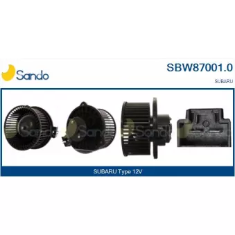Pulseur d'air habitacle SANDO SBW87001.0