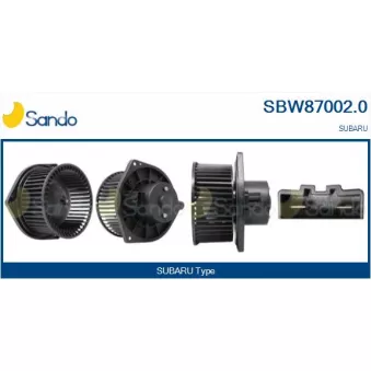 Pulseur d'air habitacle SANDO SBW87002.0