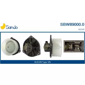 Pulseur d'air habitacle SANDO SBW89000.0