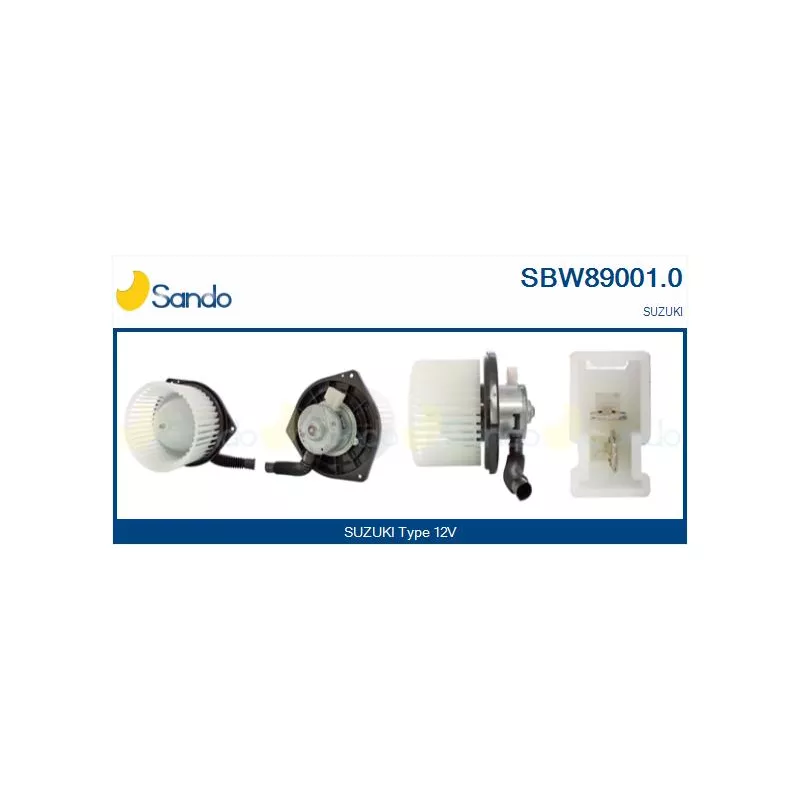 Pulseur d'air habitacle SANDO SBW89001.0