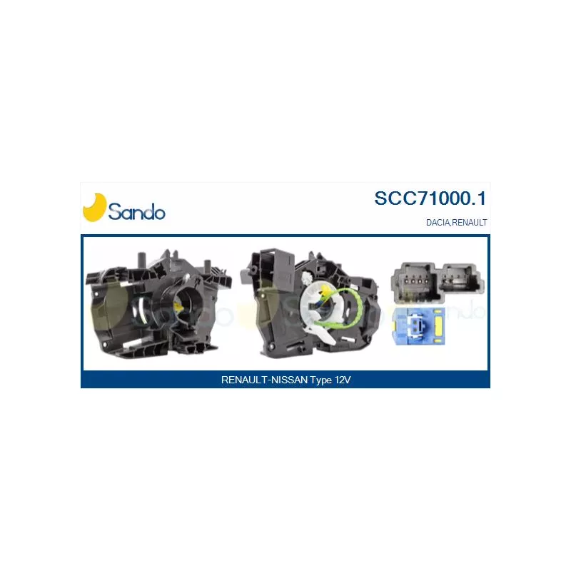 Ressort tournant, Airbag SANDO SCC71000.1