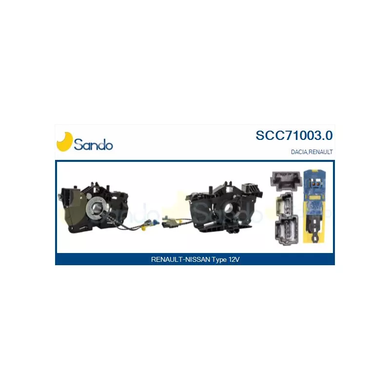 Ressort tournant, Airbag SANDO SCC71003.0