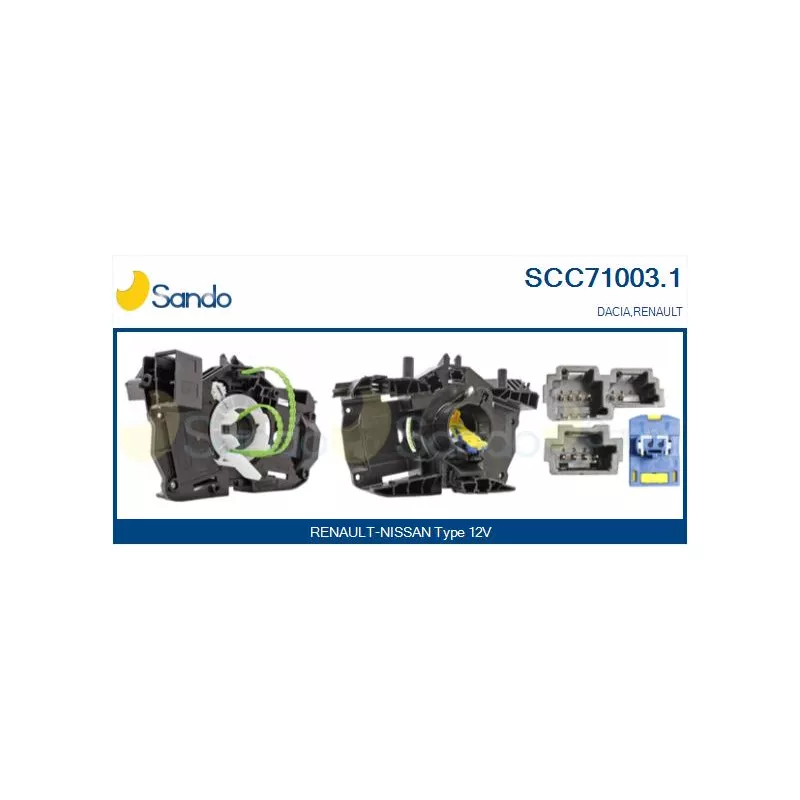 Ressort tournant, Airbag SANDO SCC71003.1