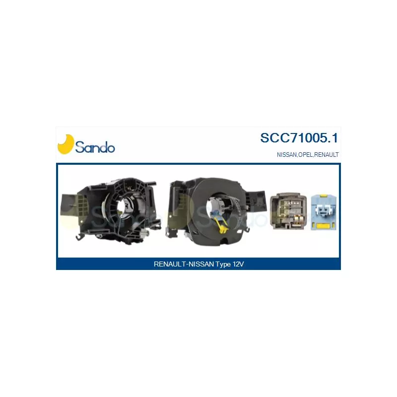 Ressort tournant, Airbag SANDO SCC71005.1
