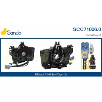 Ressort tournant, Airbag SANDO SCC71006.0