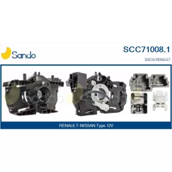 Ressort tournant, Airbag SANDO SCC71008.1