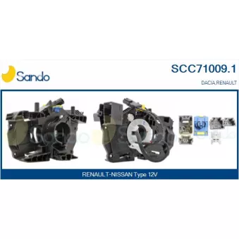Ressort tournant, Airbag SANDO SCC71009.1