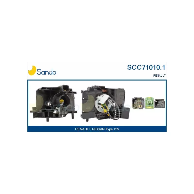 Ressort tournant, Airbag SANDO SCC71010.1