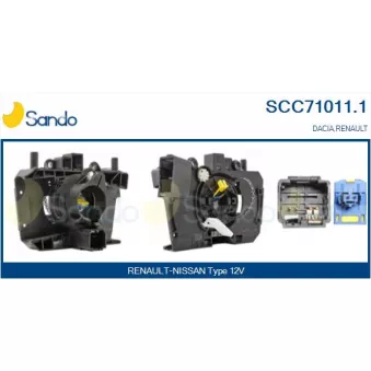Ressort tournant, Airbag SANDO SCC71011.1