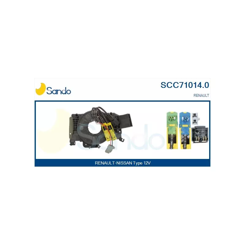 Ressort tournant, Airbag SANDO SCC71014.0