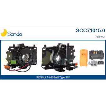 Ressort tournant, Airbag SANDO SCC71015.0