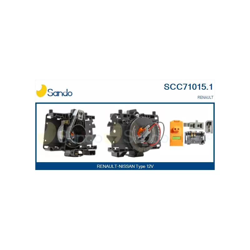 Ressort tournant, Airbag SANDO SCC71015.1