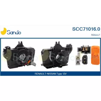 Ressort tournant, Airbag SANDO SCC71016.0