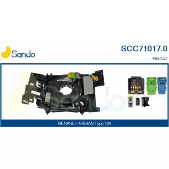 Ressort tournant, Airbag SANDO SCC71017.0
