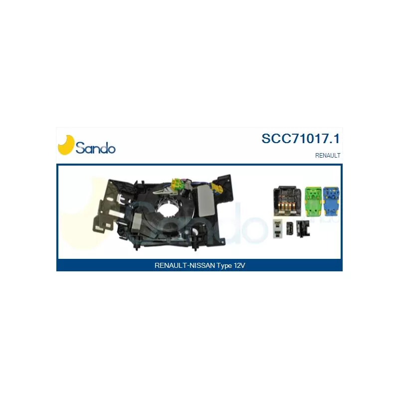 Ressort tournant, Airbag SANDO SCC71017.1