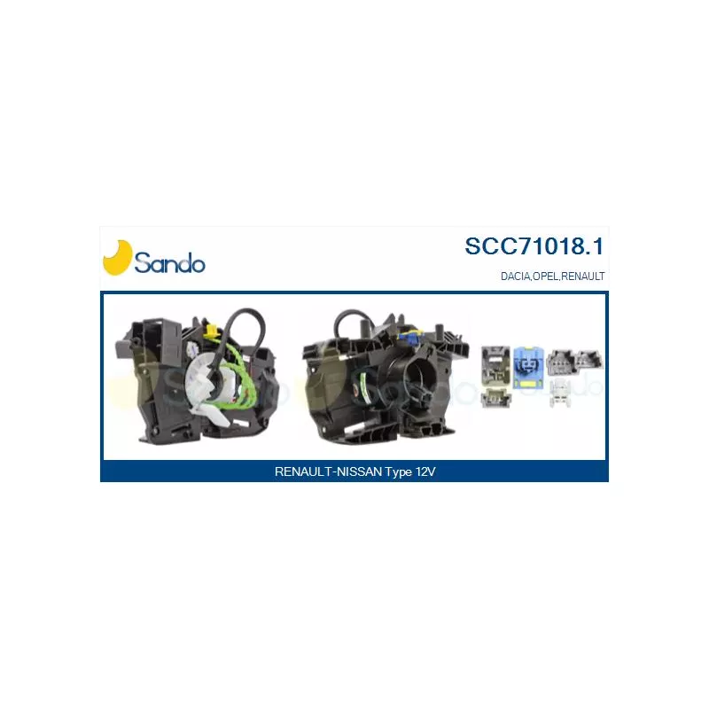 Ressort tournant, Airbag SANDO SCC71018.1