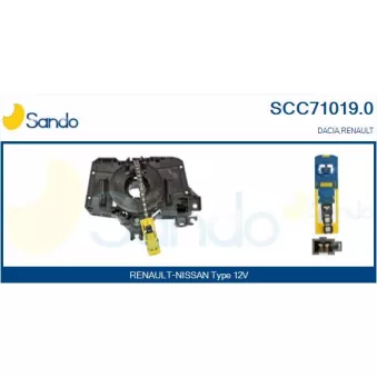 Ressort tournant, Airbag SANDO SCC71019.0
