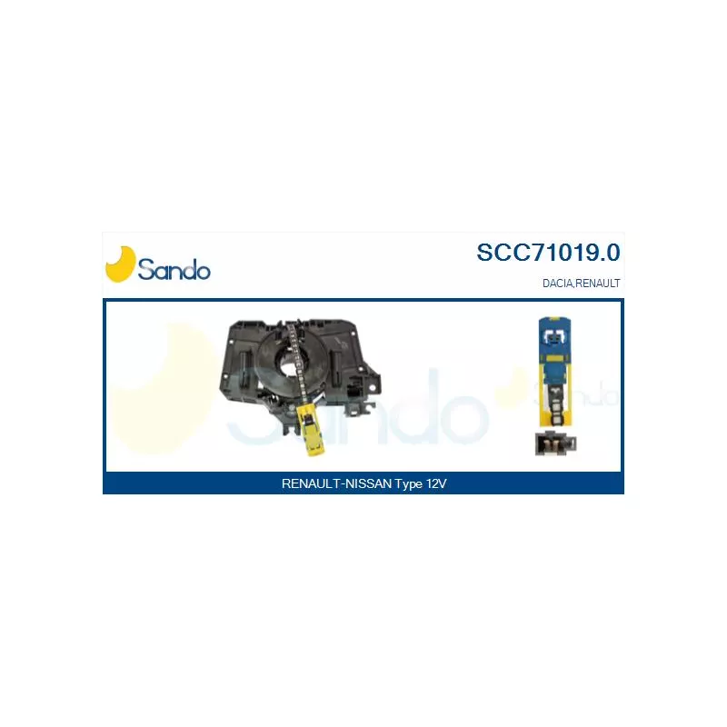 Ressort tournant, Airbag SANDO SCC71019.0