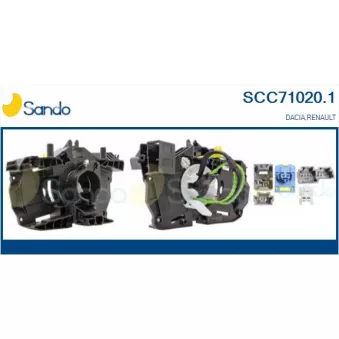 Ressort tournant, Airbag SANDO SCC71020.1