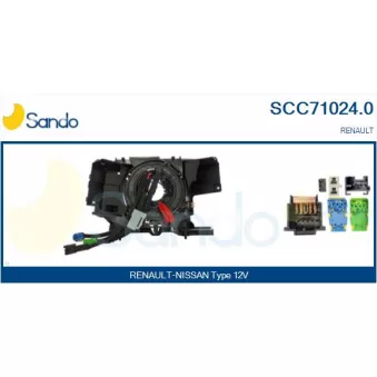 Ressort tournant, Airbag SANDO SCC71024.0