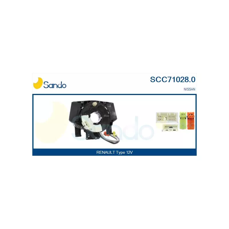 Ressort tournant, Airbag SANDO SCC71028.0