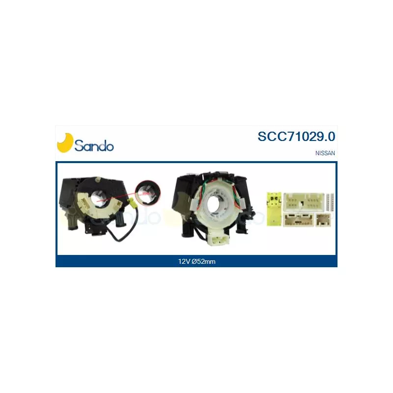 Ressort tournant, Airbag SANDO SCC71029.0