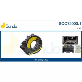 Ressort tournant, Airbag SANDO SCC72000.1