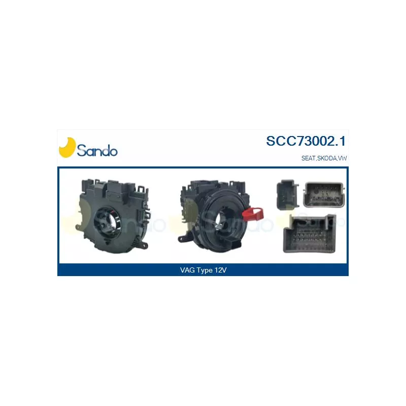 Ressort tournant, Airbag SANDO SCC73002.1