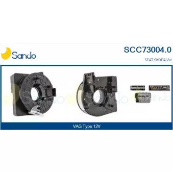 Ressort tournant, Airbag SANDO SCC73004.0