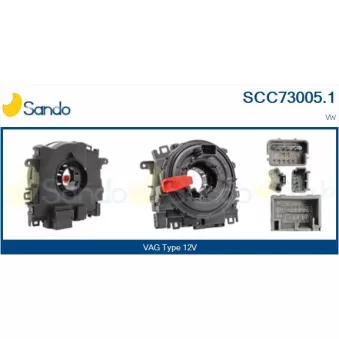 Ressort tournant, Airbag SANDO SCC73005.1