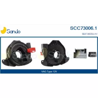 Ressort tournant, Airbag SANDO SCC73006.1