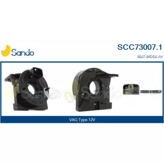 Ressort tournant, Airbag SANDO SCC73007.1