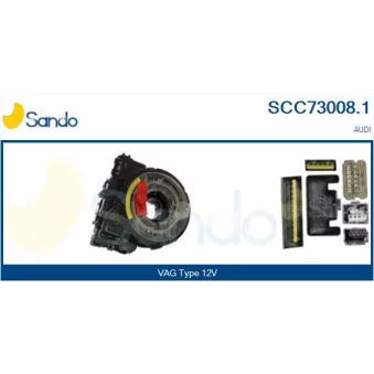 Ressort tournant, Airbag SANDO SCC73008.1