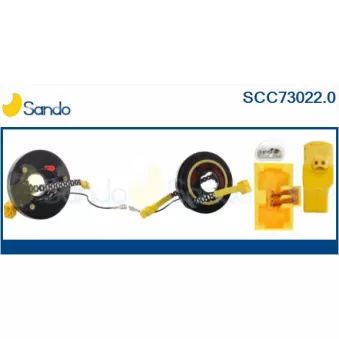 Ressort tournant, Airbag SANDO SCC73022.0