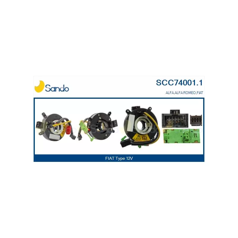 Ressort tournant, Airbag SANDO SCC74001.1