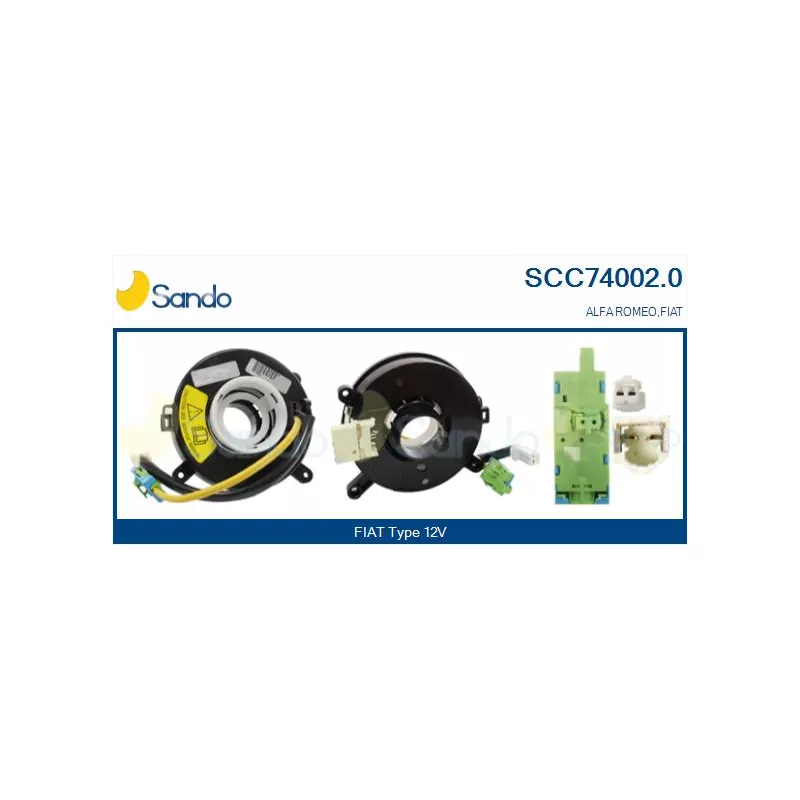 Ressort tournant, Airbag SANDO SCC74002.0