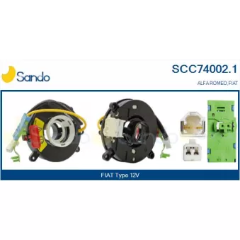 Ressort tournant, Airbag SANDO SCC74002.1